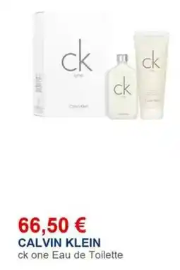 Nocibé Klein - calvin offre