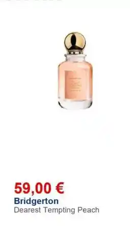 Nocibé Bridgerton dearest tempting peach offre