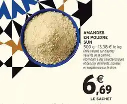 Intermarché Express Sun - amandes en poudre offre