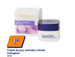 Action L'ORÉAL Crème de jour antirides Collagène offre