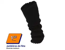Action Jambières de fête offre