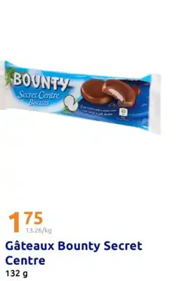 Action BOUNTY Gâteaux Secret Centre offre