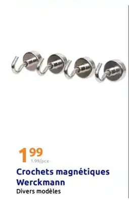 Action WERCKMANN Crochets magnétiques offre
