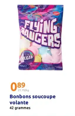 Action Bonbons soucoupe volante offre