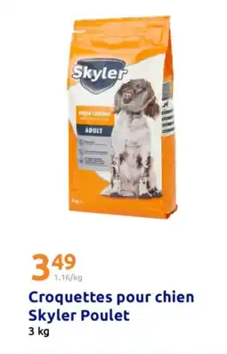 Action SKYLER Croquettes pour chien Poulet offre