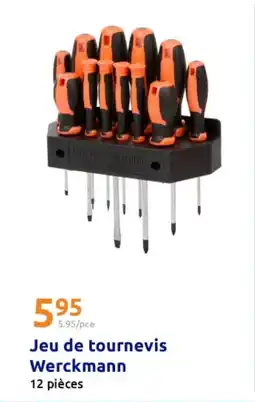 Action WERCKMANN Jeu de tournevis offre