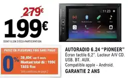 E.Leclerc Espace Culturel PIONEER Autoradio 6.24 offre