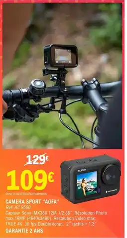 E.Leclerc Espace Culturel AGFA Camera sport offre