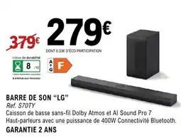 E.Leclerc Espace Culturel LG Barre de son offre