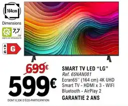 E.Leclerc Espace Culturel LG Smart tv led offre