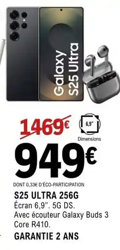 E.Leclerc Espace Culturel SAMSUNG S25 ultra 256g offre