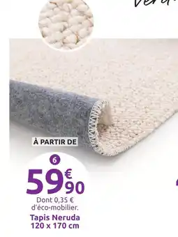 Mr Bricolage Tapis neruda offre