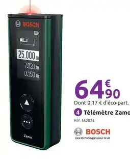 Mr Bricolage Bosch télémètre zamo offre
