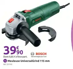 Mr Bricolage Bosch meuleuse universalgrind 115 mm offre