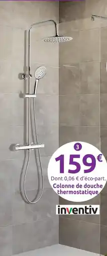 Mr Bricolage Inventiv colonne de douche thermostatique gaia offre