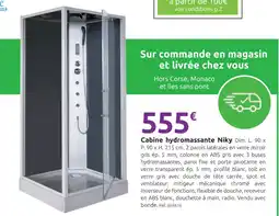 Mr Bricolage Cabine hydromassante niky offre