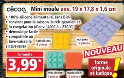 Norma Cécoa mini moule offre