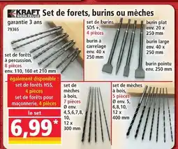Norma Kraft set de forets à percussion offre