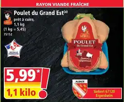 Norma Siebert poulet du grand est offre