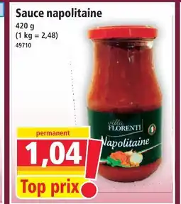 Norma Villa florenti sauce napolitaine offre