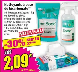 Norma Mr. soda nettoyants à base de bicarbonate offre