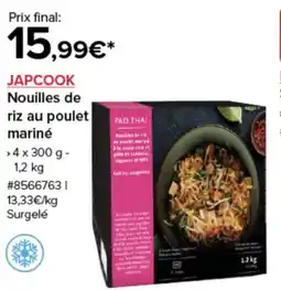 Costco Japcook nouilles de riz au poulet mariné offre