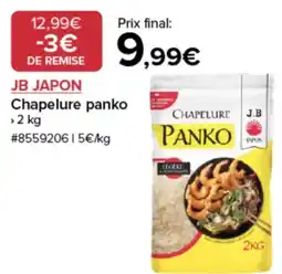 Costco Jb japon chapelure panko offre