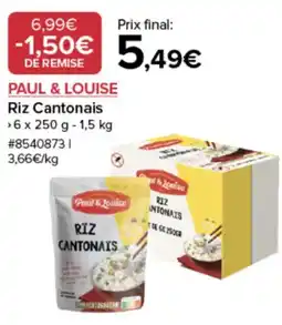 Costco Paul & louise riz cantonais offre