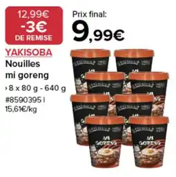 Costco Yakisoba nouilles mi goreng offre
