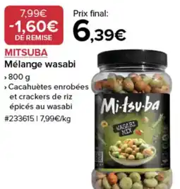 Costco Mitsuba mélange wasabi offre