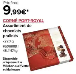 Costco Corné port-royal assortiment de chocolats pralinés offre