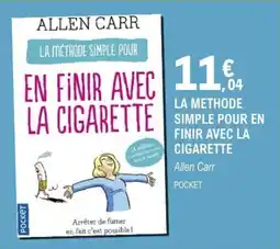E.Leclerc Espace Culturel La methode simple pour en finir avec la cigarette offre