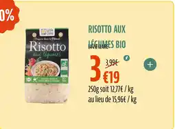 La Vie Claire LA VIE CLAIRE Risotto aux legumes bio offre