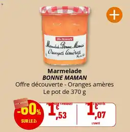 Coccinelle Supermarché Marmelade bonne maman offre