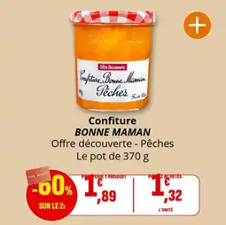 Coccinelle Supermarché Confiture bonne maman offre