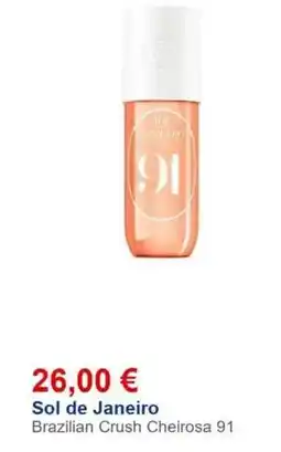 Nocibé Sol de janeiro offre