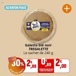 Coccinelle Supermarché Galette blé noir tregalette offre