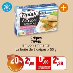 Coccinelle Supermarché Crêpes tipiak offre