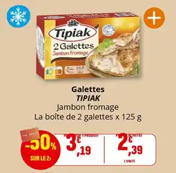 Coccinelle Supermarché Galettes tipiak offre