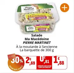 Coccinelle Supermarché Salade ma macédoine pierre martinet offre