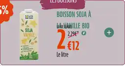 La Vie Claire LA VIE CLAIRE Boisson soja à la vanille bio offre