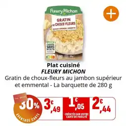 Coccinelle Supermarché Plat cuisiné fleury michon offre