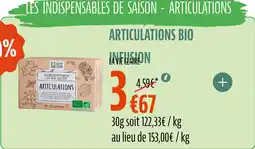La Vie Claire LA VIE CLAIRE Articulations bio infusion offre