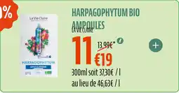 La Vie Claire LA VIE CLAIRE Harpagophytum bio ampoules offre