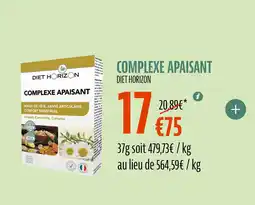 La Vie Claire DIET HORIZON Complexe apaisant offre