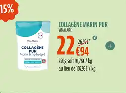 La Vie Claire VITA CLAIRE Collagène marin pur offre