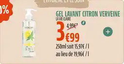 La Vie Claire LA VIE CLAIRE Gel lavant citron verveine offre