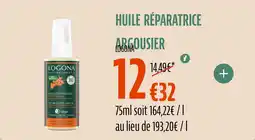 La Vie Claire LOGONA Huile réparatrice argousier offre