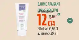 La Vie Claire EAU THERMALEJONZAC Baume apaisant corps reactive offre