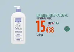 La Vie Claire EAU THERMALE JONZAC Liniment oléo-calcaire offre